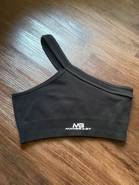 Minibeast one shoulder bra size small Lightly worn